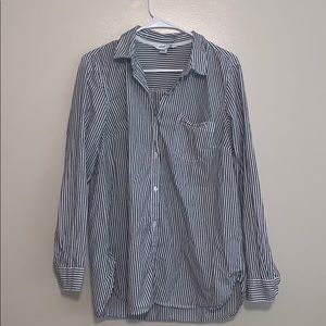 Classic striped shirt tunic